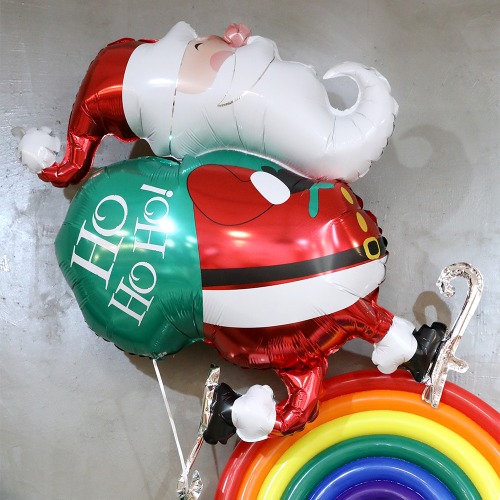 [GRABO 그라보] 산타풍선 스케이팅 산타 45인치 / 크리스마스풍선 홈파티